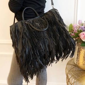 Authentic Prada Fringe Purse